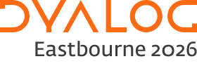 Dyalog '26 text logo